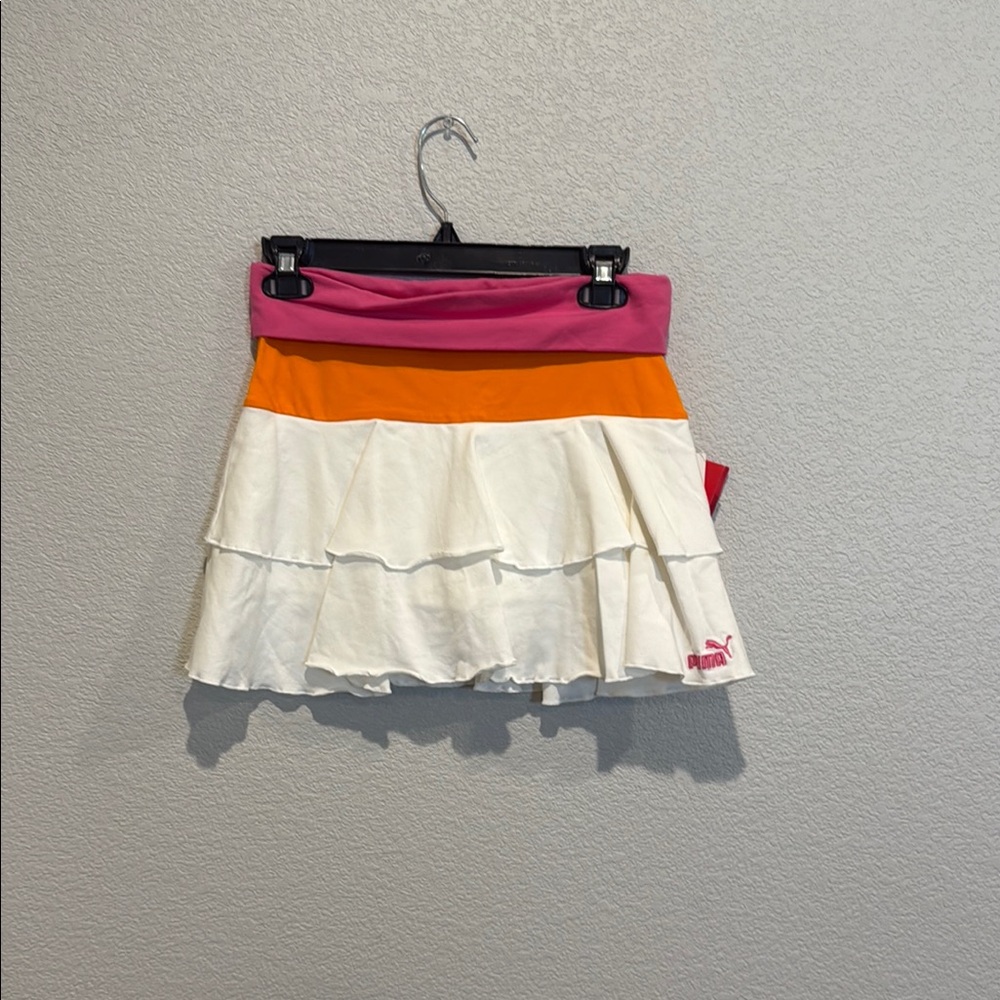 Colorful Tiered Skirt